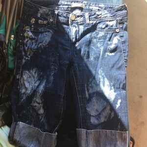 Jean shorts